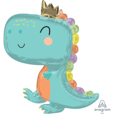 Anagram Dinosaur Supershape Balloon