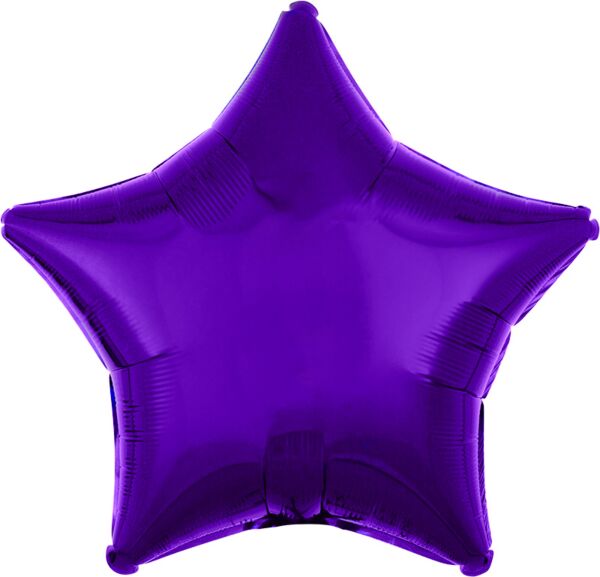 Anagram Purple Star Balloon