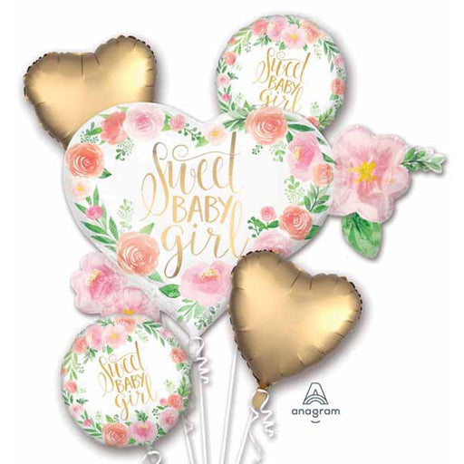 Anagram Sweet Baby Girl Balloons
