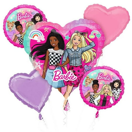 Anagram Barbie Balloon Bouquet