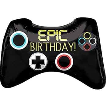 Anagram 28" Epic Party Game Controller Foil Balloon Multicolor