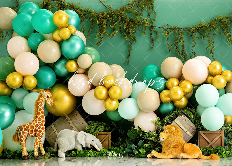 Balloon Party Palace Jumbo Welcome Baby Safari Balloon