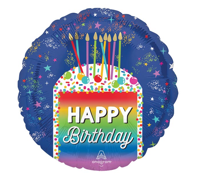 Burton + Burton Birthday Candle Balloon