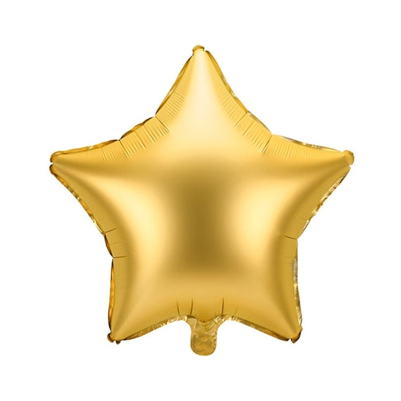 Gold Star Foil Balloon