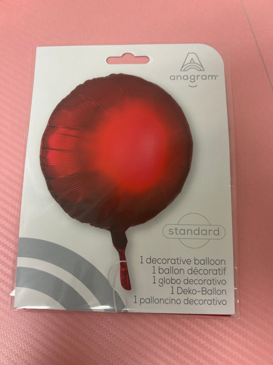Anagram Red Decorative Balloon