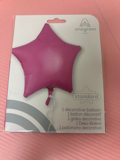 Anagram Pink Star Balloon