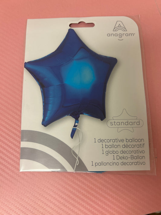 Anagram Blue Star Balloon