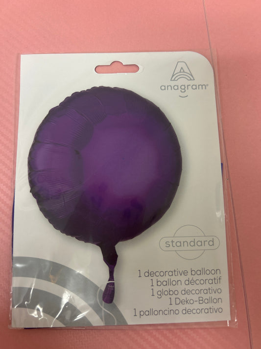 Anagram Purple Decorative Balloon