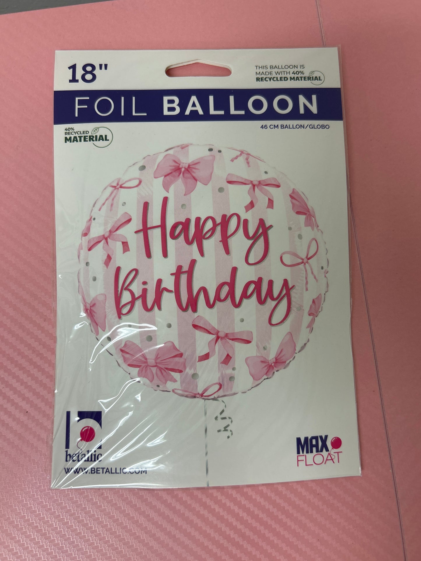 Betallic Happy Birthday Foil Balloon